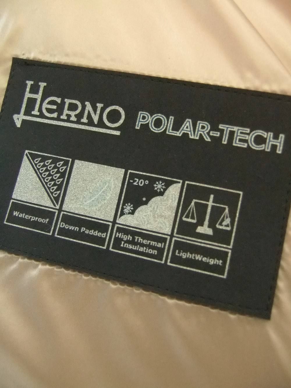 HERNO (ヘルノ) ファー付き ダウン コート
