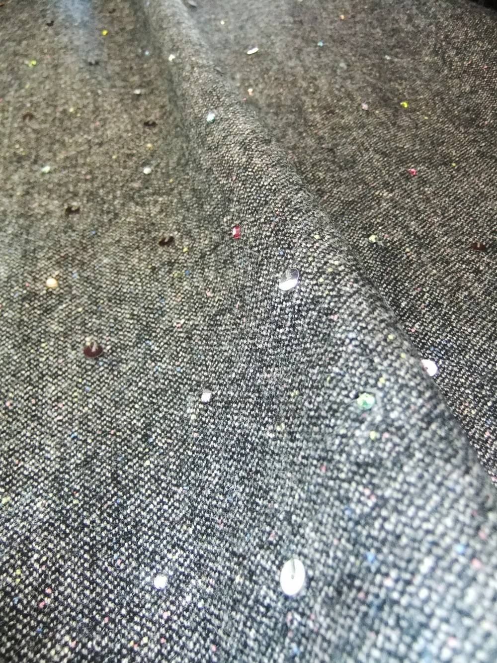 NEP TWEED BEADS SKIRT