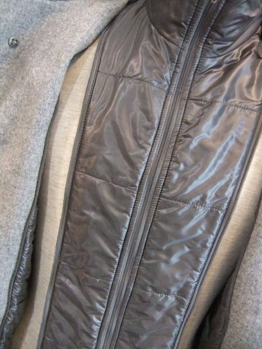 ヘルノ ウールスタンドカラーコート(Light Grey)