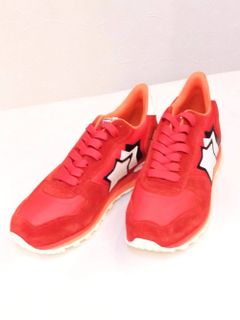 Atlantic STARS (アトランティックスターズ) レッド スニーカー