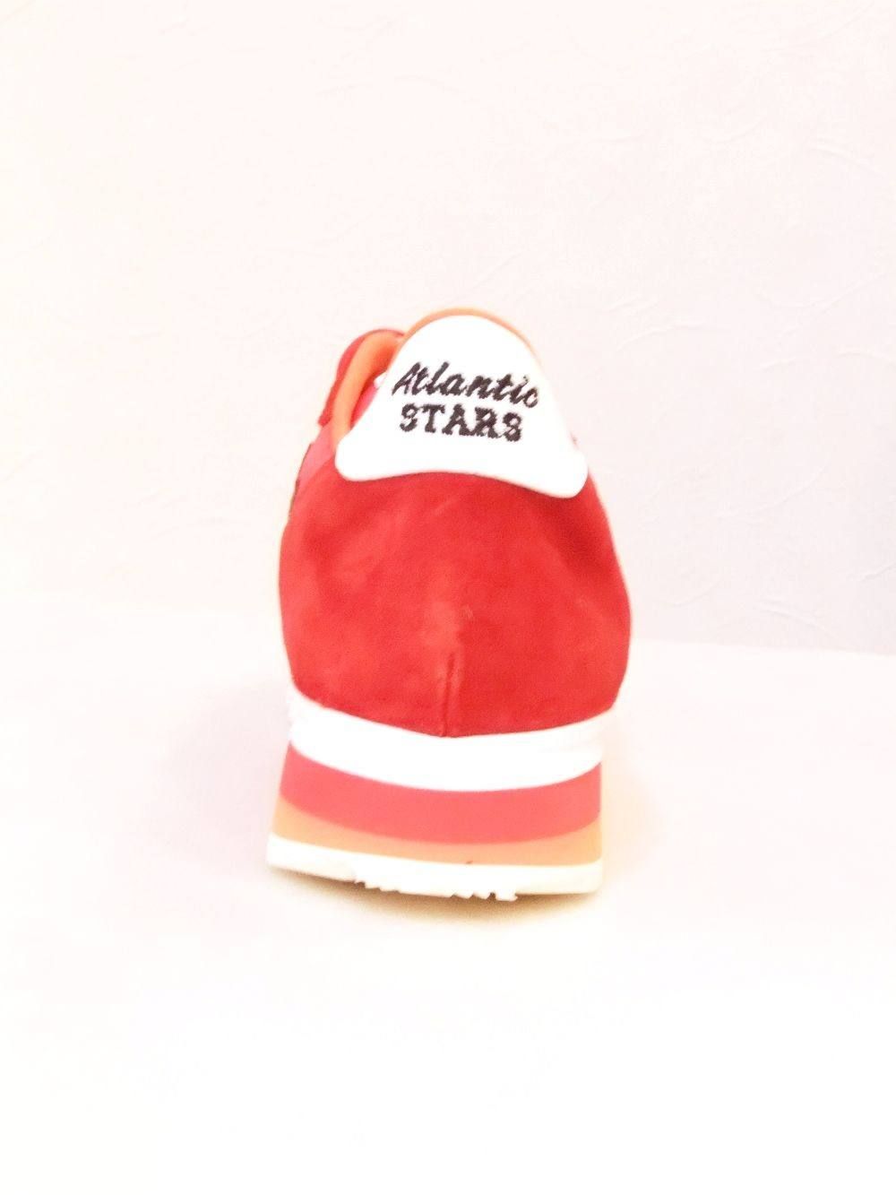 Atlantic STARS (アトランティックスターズ) レッド スニーカー