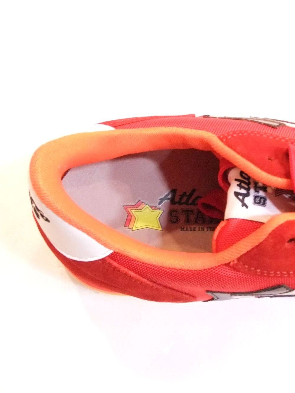 Atlantic STARS (アトランティックスターズ) レッド スニーカー