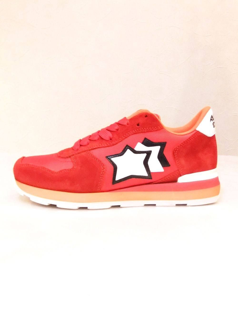 Atlantic STARS (アトランティックスターズ) レッド スニーカー