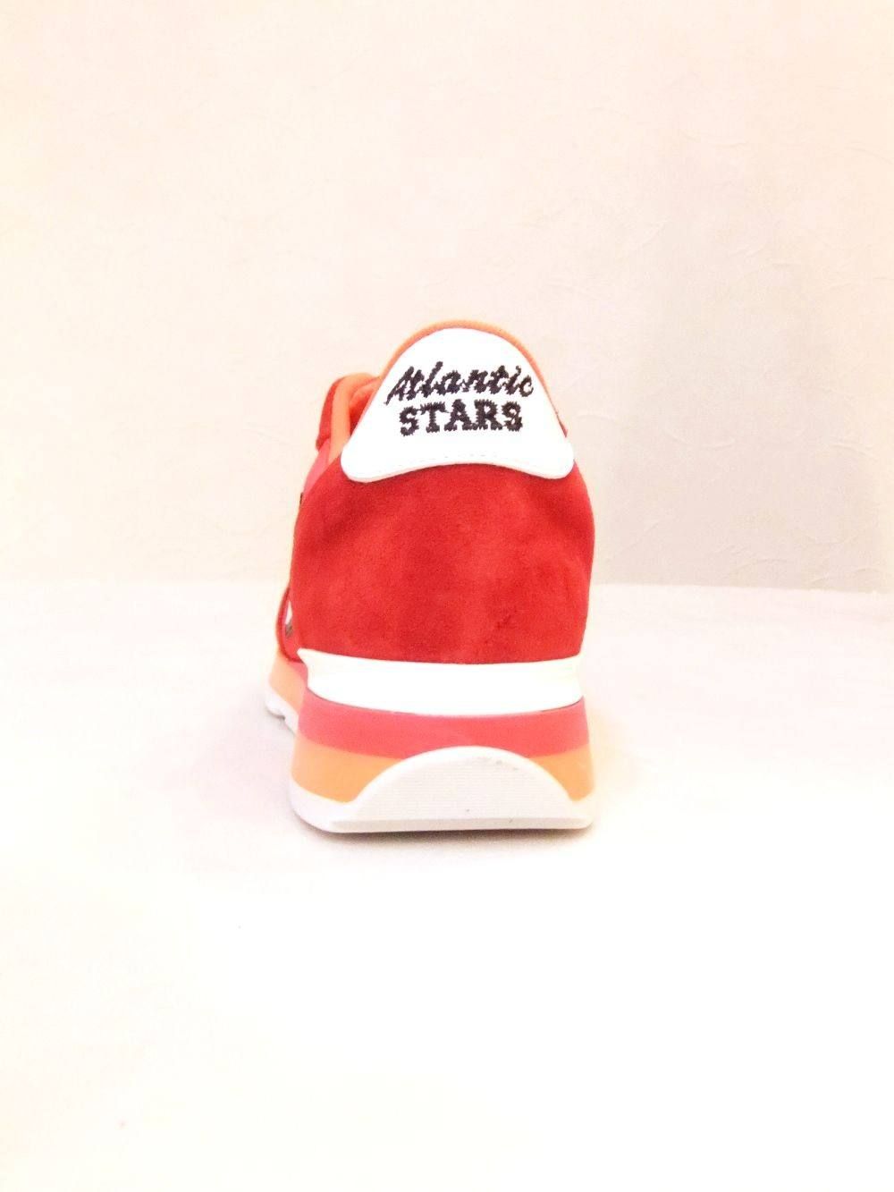 Atlantic STARS (アトランティックスターズ) レッド スニーカー
