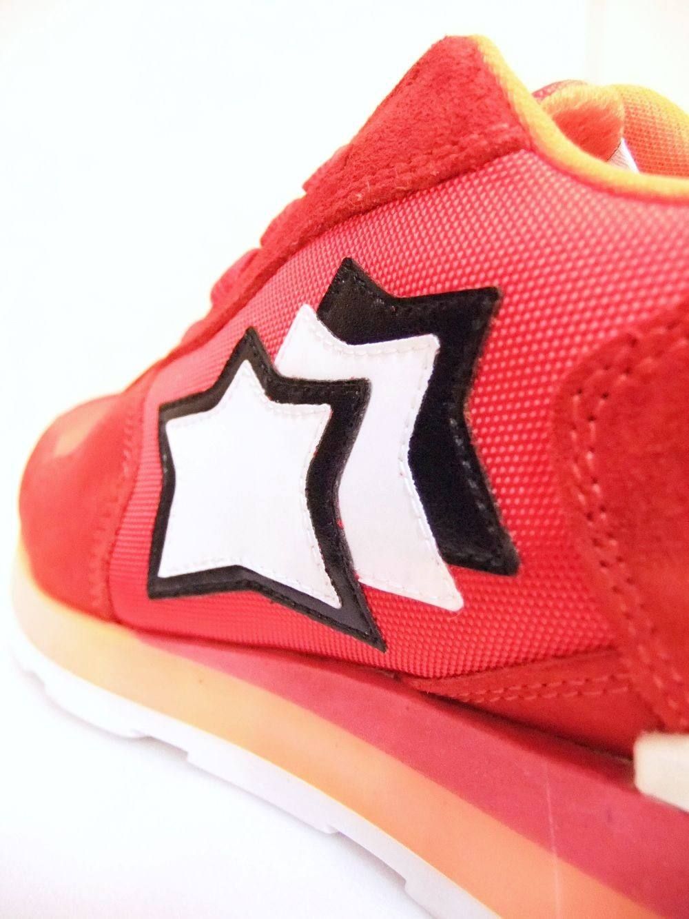Atlantic STARS (アトランティックスターズ) レッド スニーカー