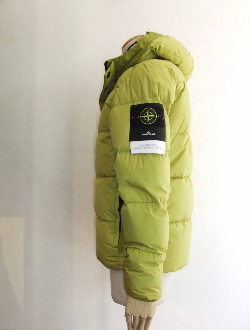 STONE ISLAND - GARMENT DYED CRINKLE REPS NY - DOWN | 4.444glad