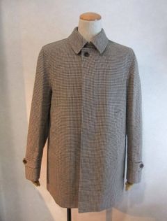 チェックコート(Blackx Khaki)