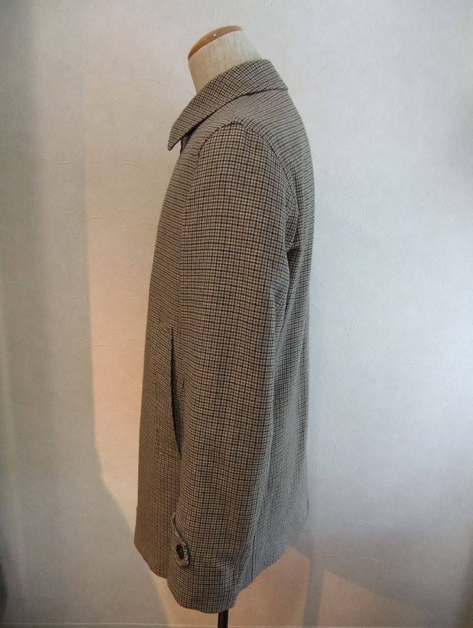 チェックコート(Blackx Khaki)