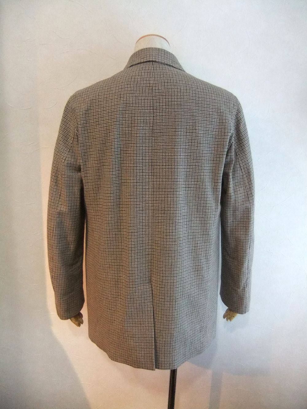 チェックコート(Blackx Khaki)
