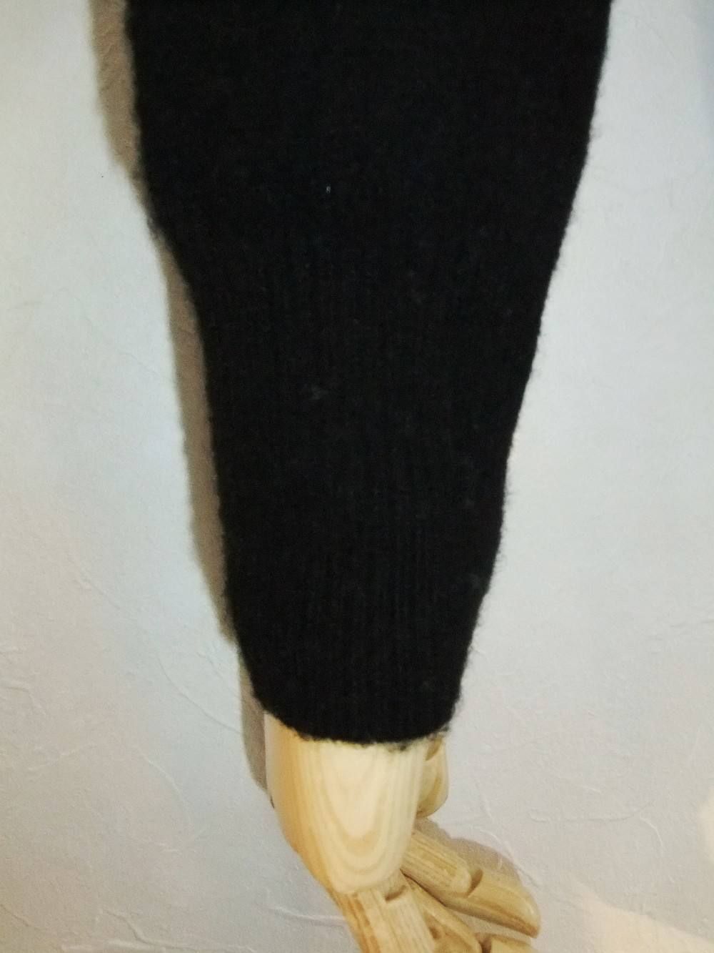 WOOL x CASHMERE TWO TONE KNIT