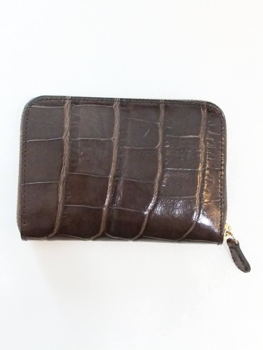 SMALL ZIP PURSE (BWN)