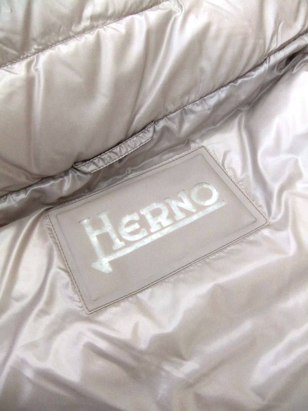 HERNO - HERNO (ヘルノ) コクーン シルエット ボタン ダウン コート 