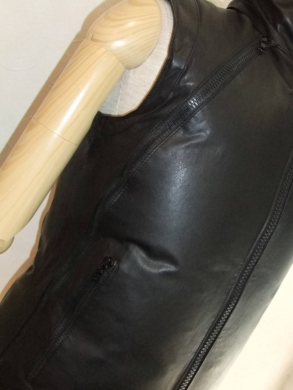 Kangaroo Leather + White Goose Detached Down Vest