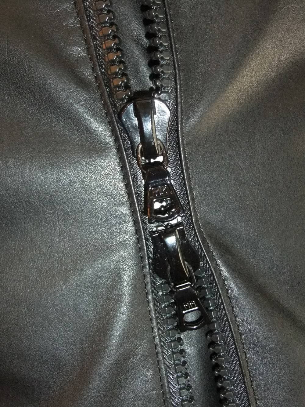 Kangaroo Leather + White Goose Detached Down Vest