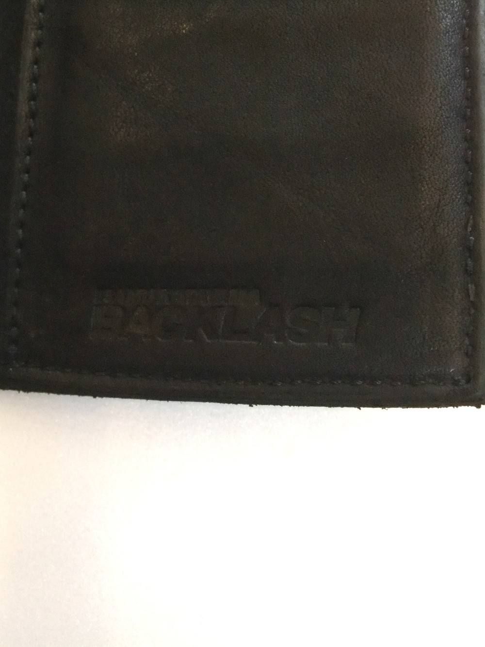 ISAMU KATAYAMA BACKLASH (バックラッシュ) ダブルショルダー レーザー ウォレット SHOULDER COLOLLNG PRODUCT