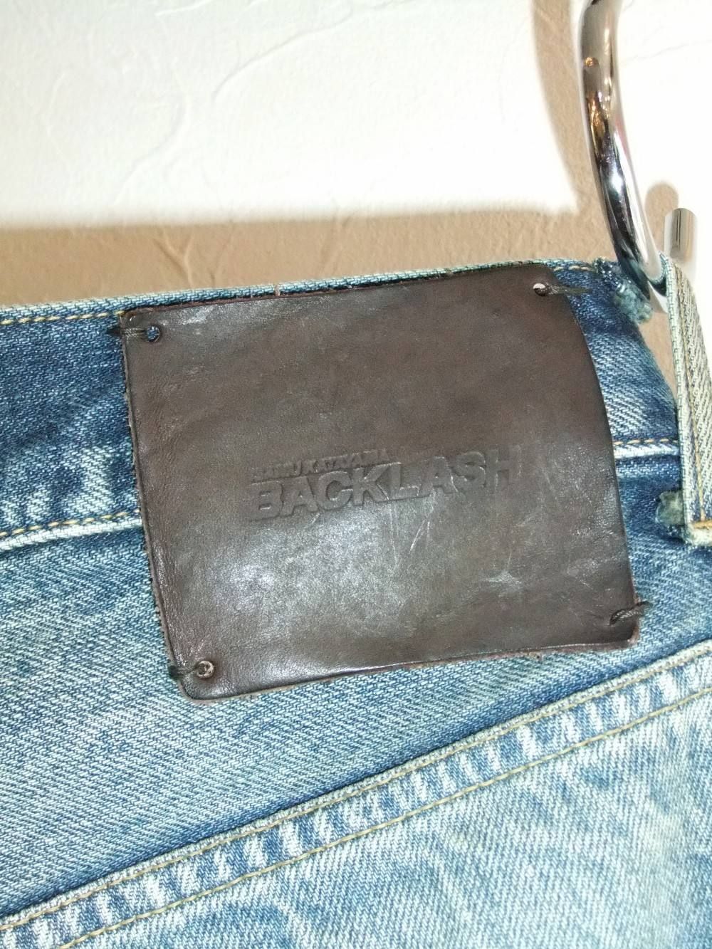 ISAMU KATAYAMA BACKLASH (バックラッシュ) ワイド ストレート デニム LIBRA