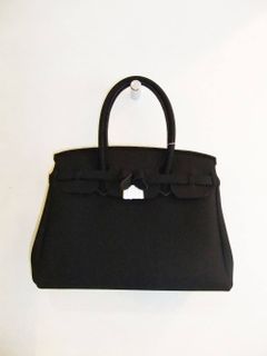 BAG ICON METALLICS/ LYCRA(NERO)