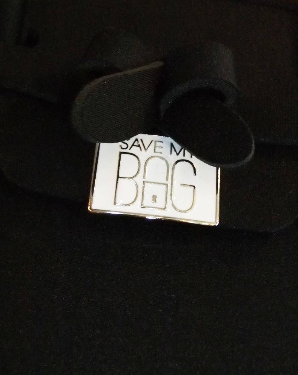 BAG ICON METALLICS/ LYCRA(NERO)