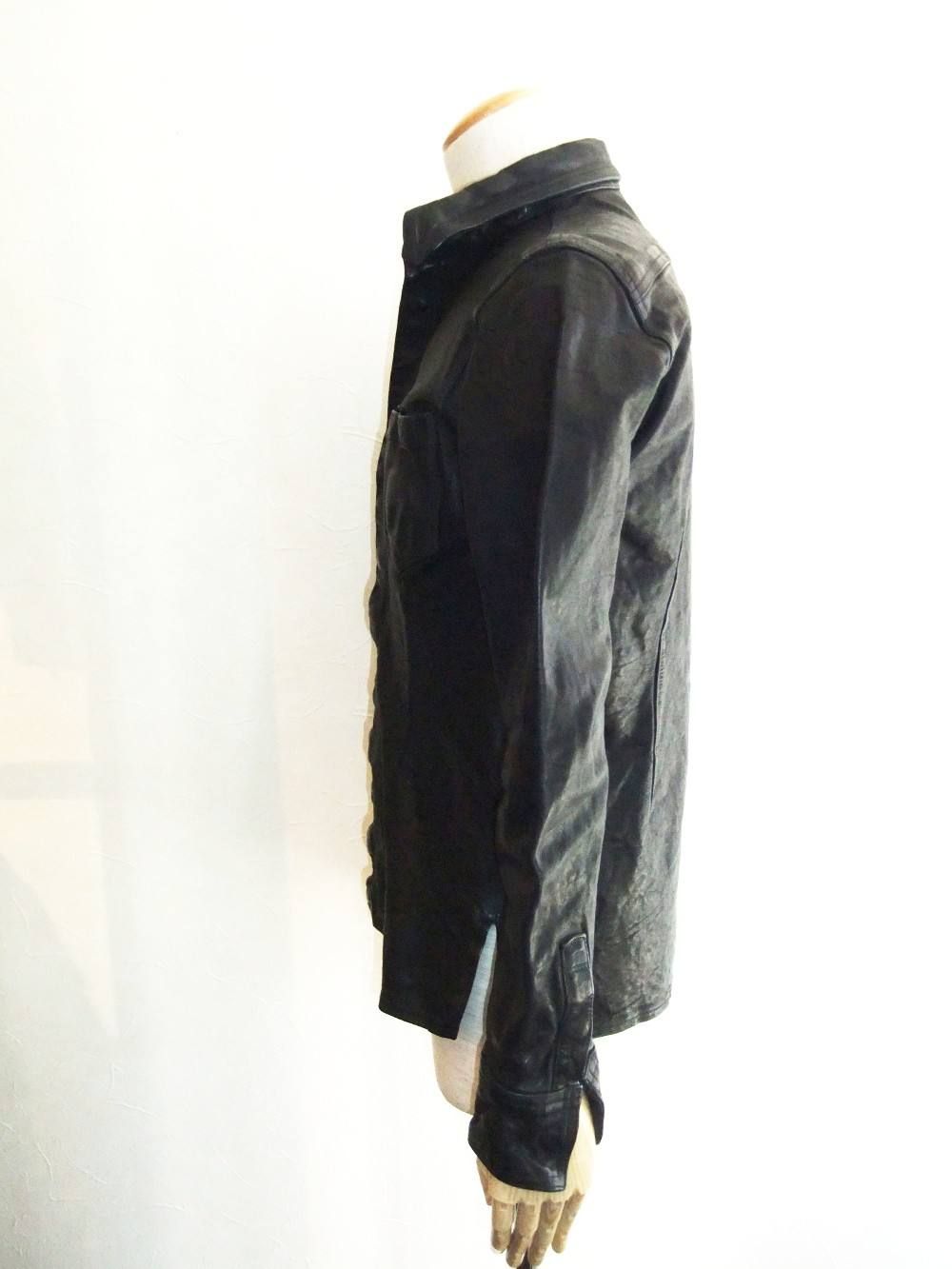 ISAMU KATAYAMA BACKLASH - Itary Shoulder “Garment-Dyed