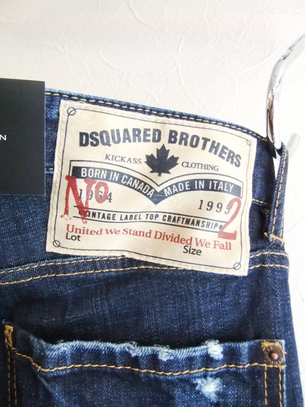 Dsquared2 - SLIM JEAN デニム ウォッシュ スリム ジーンズ Dsquared2 - SLIM JEAN デニム ウォッシュ スリム ジーンズ
