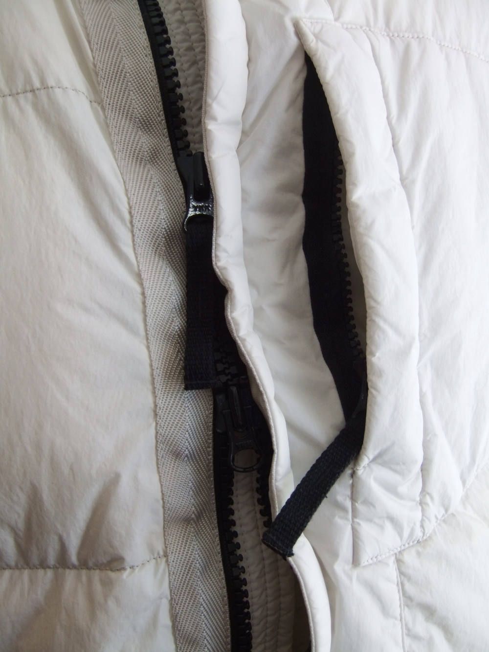 GARMENT DYED CRINKLE REPS NY DOWN ガーメントダイ ダウンブルゾン (WH)