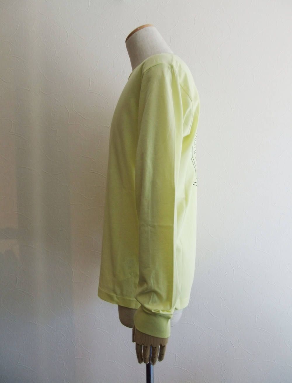 DOUBLE PIN クルーネック 2ML83 (LEMON)