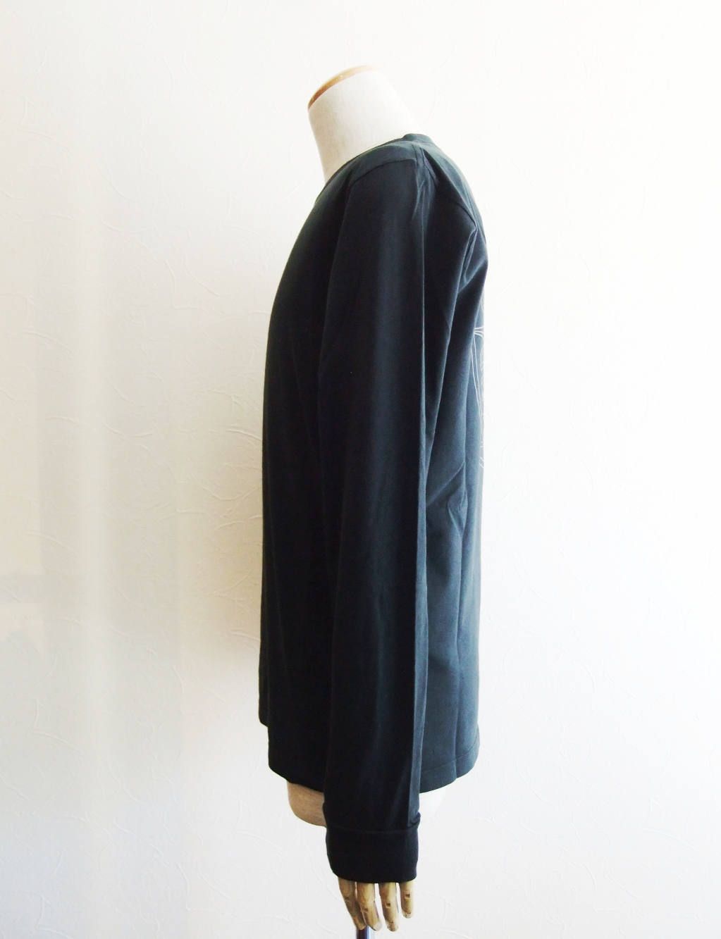 DOUBLE PIN クルーネック 2ML83 (GRAY)