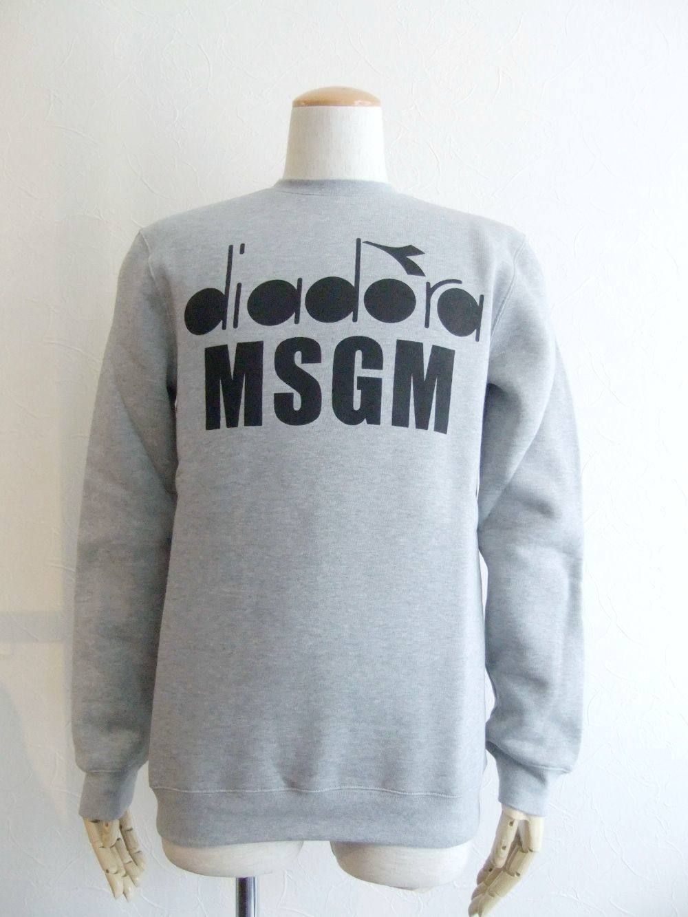MSGM - ロゴプリント スウェットトレーナー ×ディアドラ MM301-174777