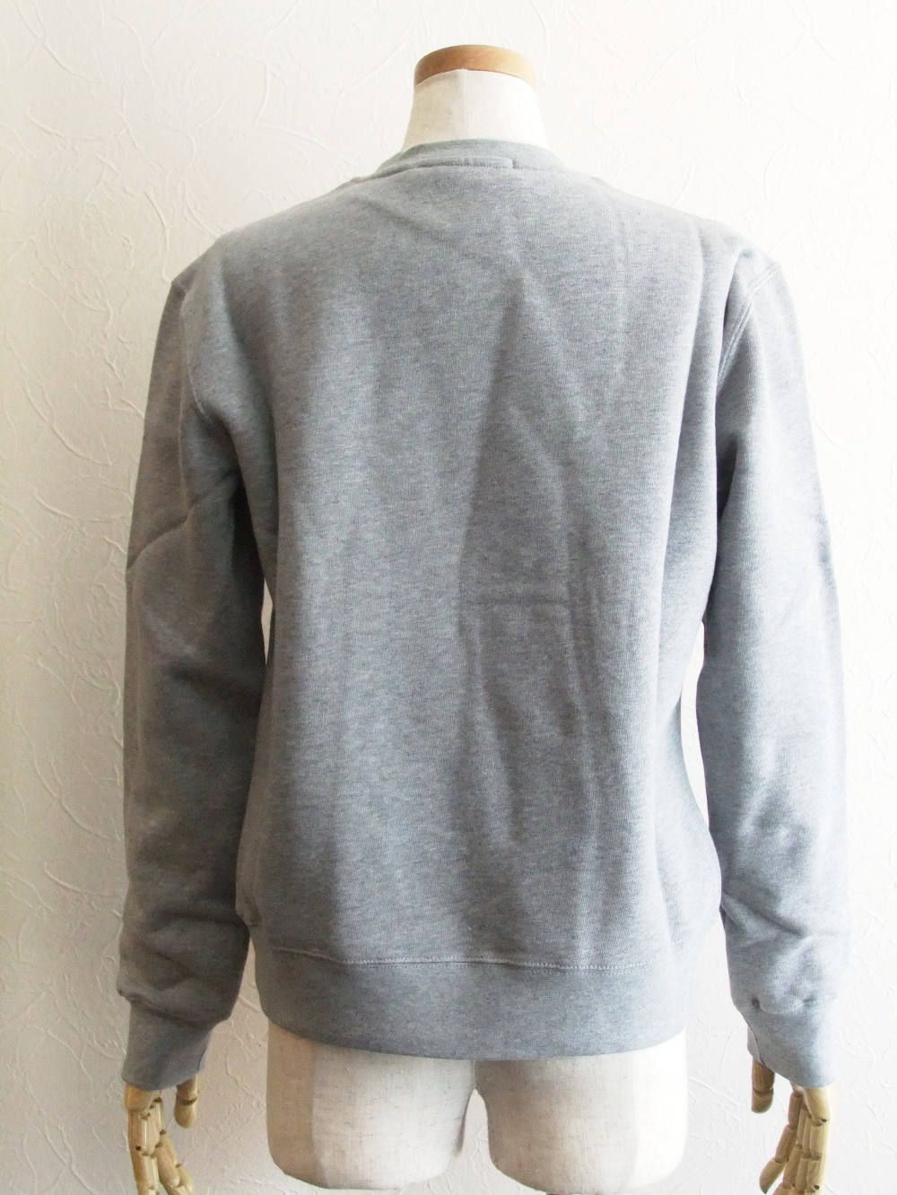 《LADIES》 スパンコール ロゴ スウェット トレーナー (GY)  MDM103X-TS174777