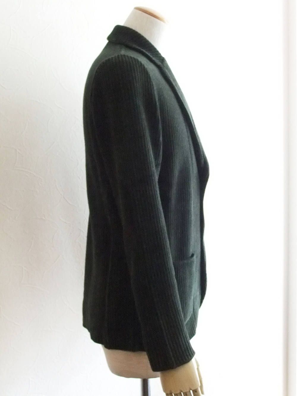 KNIT 2B JACKET(シャドウストライプニットジャケット)  IELJM19-49022