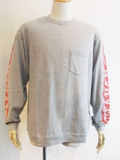 天竺 POCKET付き 長袖T-SHIRT (袖 JAPAN) RN17213275