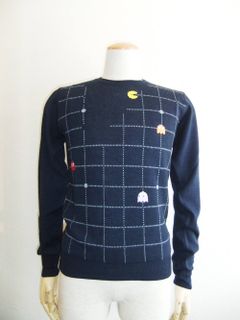 パックマン クルーネック ニット