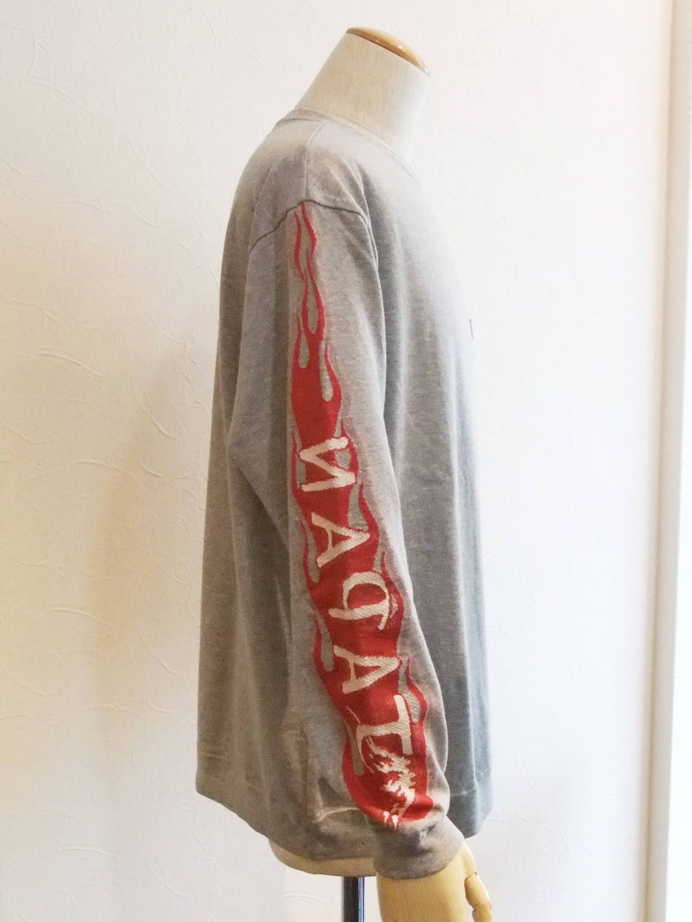 天竺 POCKET付き 長袖T-SHIRT (袖 JAPAN) RN17213275