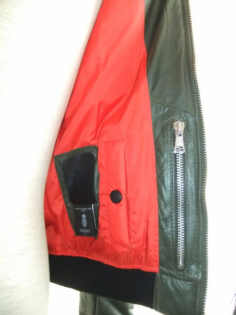 MA-1 レザーブルゾン MELPHI