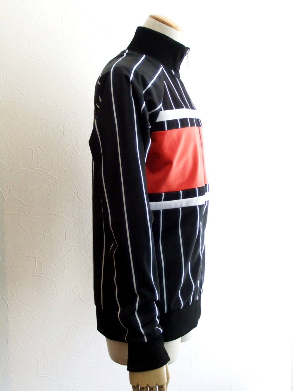 MSGM diadora トラックジャケット MSGM diadora トラックジャケット ジャージ ストライプ L程
