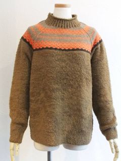 ハイネック モコモコニット BB74-711