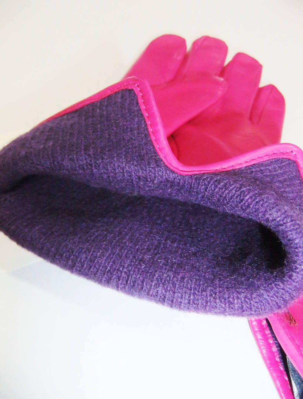 MEROLA (メローラ) レザー グローブ ピンク