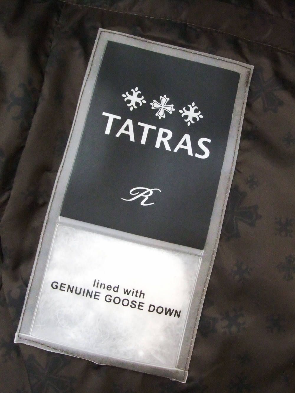 VENTASSO ハンドペイント柄ダウンベスト TATRAS R LINE