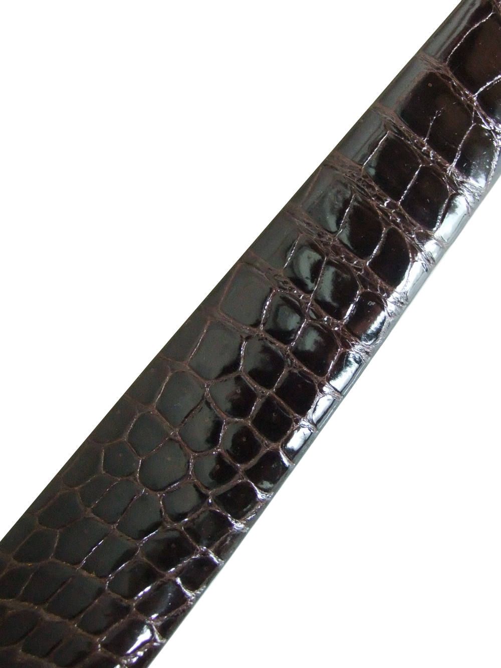 クロコダイル CROCODILE LEATHER BELT