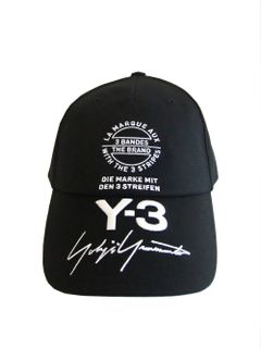Y-3 CAP ワイスリー キャップ ACC-CY3538
