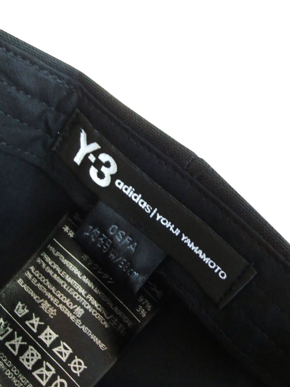 Y-3 CAP ワイスリー キャップ ACC-CY3538