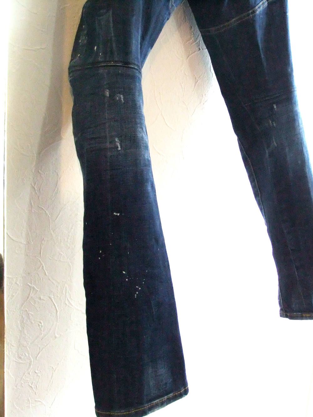 TIDY BIKER JEAN デニム ティディー バイカー ジーン MEDIUM WHITE SPRAY WASH  71LB0431