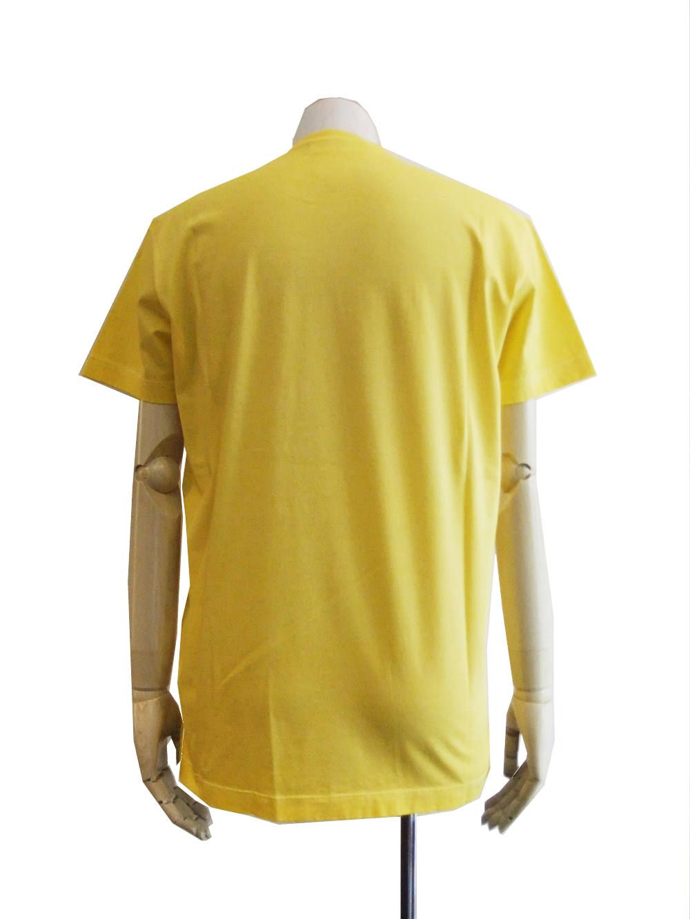 D2 ロゴ T-SHIRT LONG COOL FIT (イエロー) S74GD0368