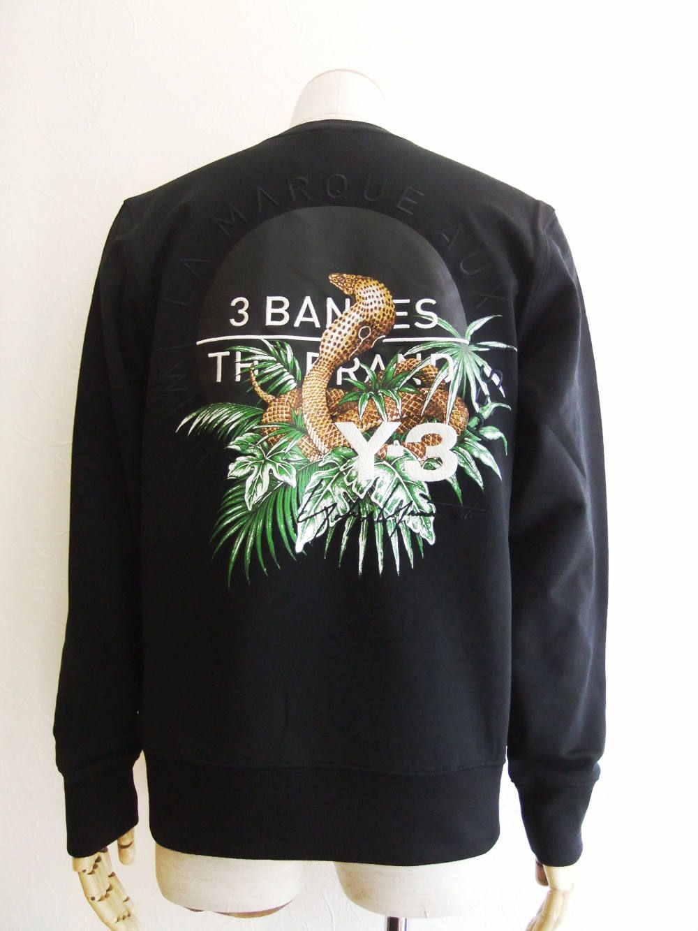 Y-3 COBRA SWEAT ロゴプリント トレーナー APP-CY6966
