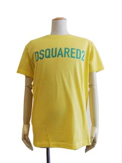 D2 ロゴ T-SHIRT LONG COOL FIT (イエロー) S74GD0368