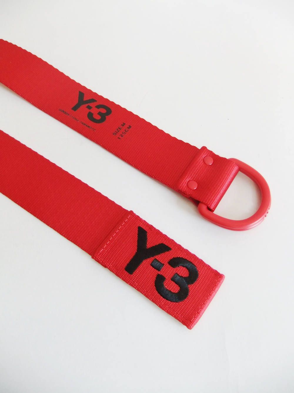 Y-3 LOGO BELT ワイスリー ロゴ入りベルト CY3534-ACC
