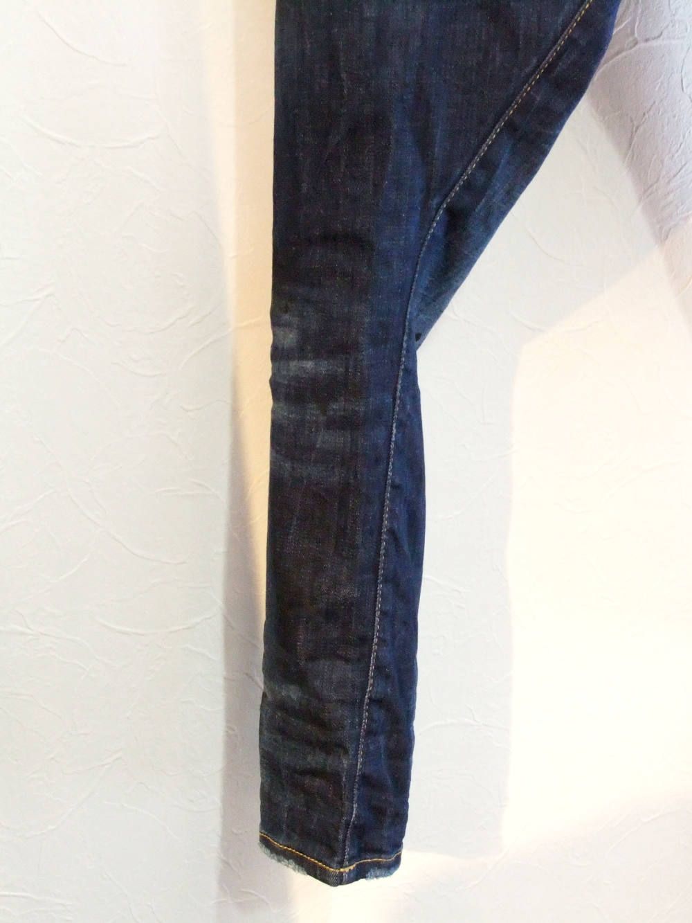 Dsquared2 - M.B. JEAN フロントジップ WEIRD LIMITED EDITION WASH