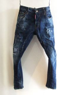 TIDY BIKER JEAN デニム ティディー バイカー ジーン MEDIUM WHITE SPRAY WASH  71LB0431