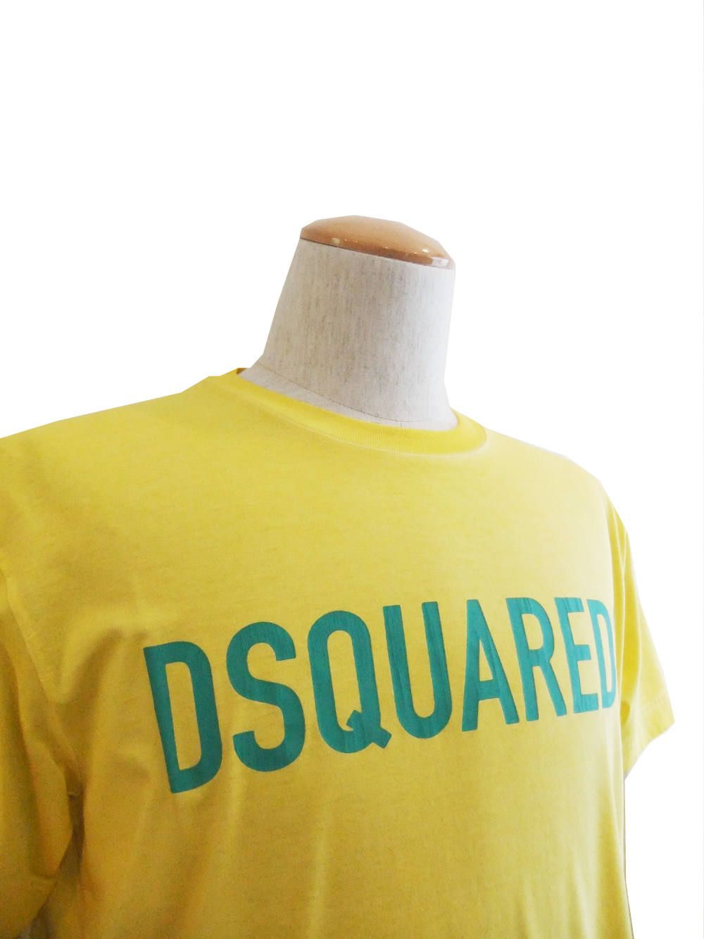 D2 ロゴ T-SHIRT LONG COOL FIT (イエロー) S74GD0368