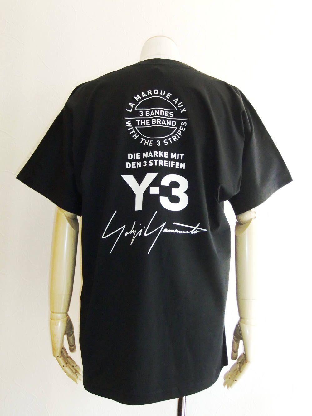 Y-3 - Y-3 BACK LOGO ロゴプリント 半袖Tシャツ CY6969-APP